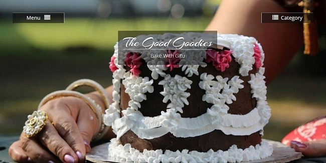 The Good Goodies cake bakery by Gitu Gitanjali Kaul