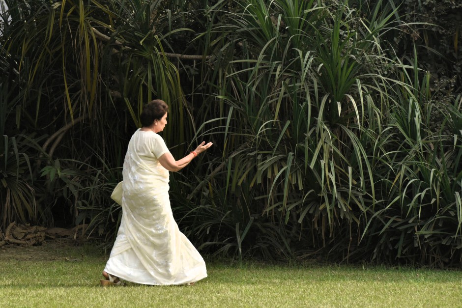 Begum Noor Bano of Rampur during a photo shoot by G Caffe